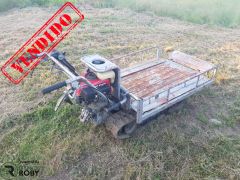 Dumper / Carrinho de mão de lagartas a gasolina