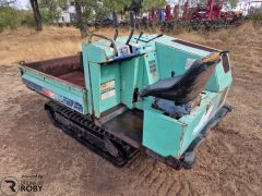 Mini dumper / Carro de mão de lagartas basculante a motor - Hanix RT105D