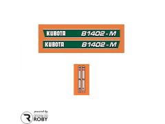 Autocolantes Kubota B1402-M
