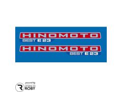 Autocolantes Hinomoto E23