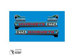 Autocolantes Hinomoto