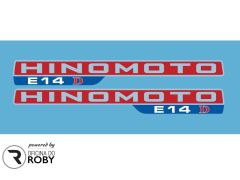 Autocolantes Hinomoto E14D