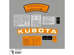 Autocolantes Kubota L140