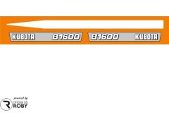 Autocolantes Kubota B1600
