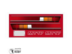 Autocolantes Mitsubishi MT17