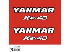 Autocolantes Yanmar Ke-40
