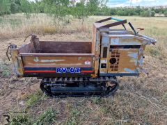 Mini dumper / Carro de mão de lagartas basculante a motor - Kubota RY-6Z