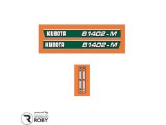 Autocolantes Kubota B1402-M