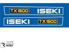 Autocolantes Iseki TX1500
