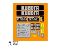Autocolantes Kubota B5001