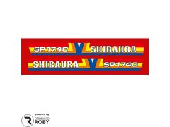 Autocolantes Shibaura SP1740